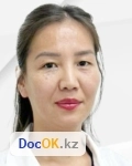 Врач Бертилеуова Улмекен Кобейсиновна
